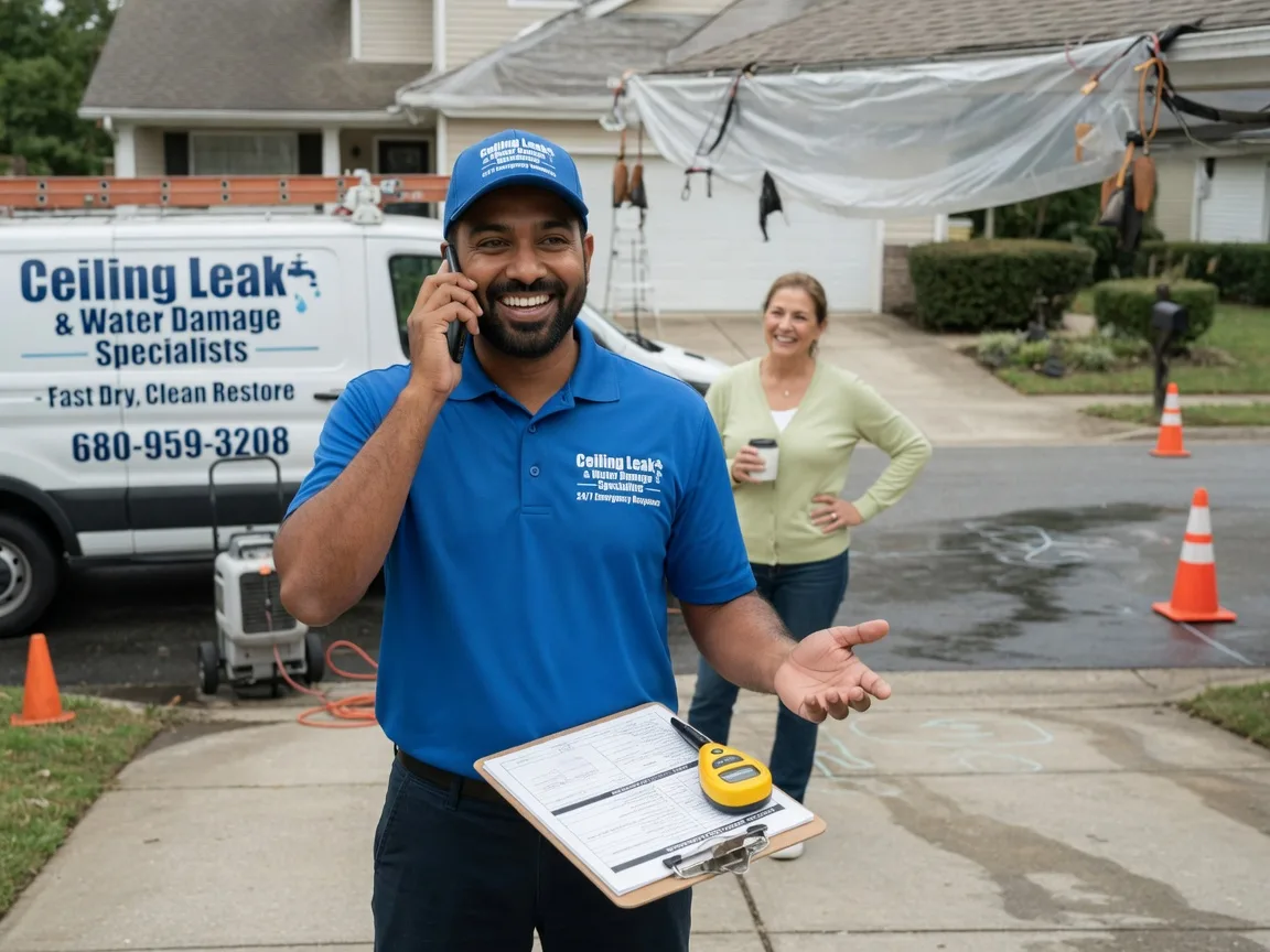 Ceiling Leak Cleanup Milledgeville, GA FAQs