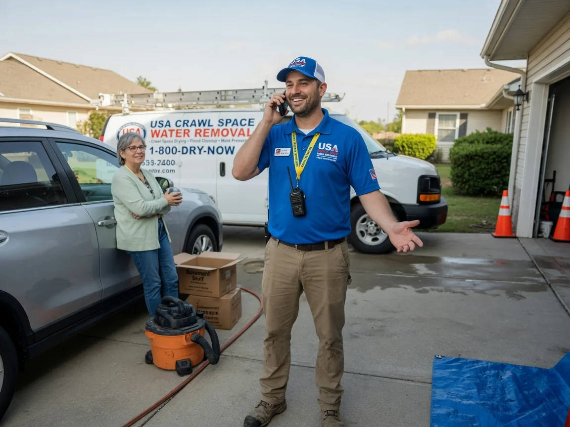Crawl Space Water Removal Milledgeville, GA FAQs